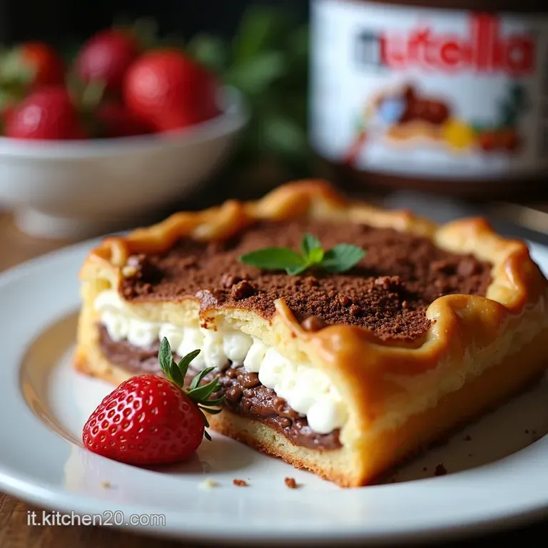 Crostata di Ricotta e Nutella