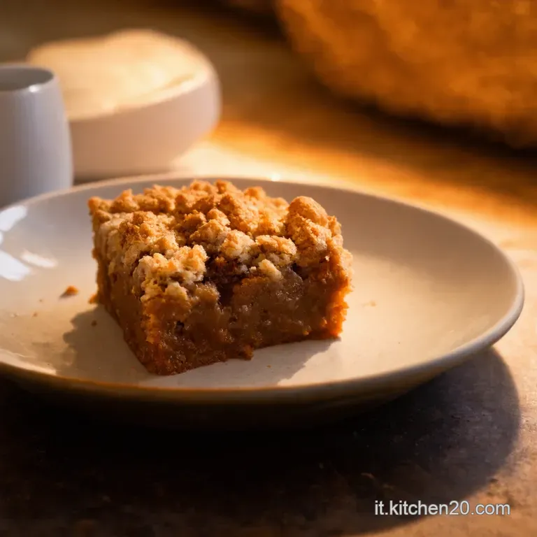 Crumble Cocco E Nutella La Gioia in Cinque Minuti presentation