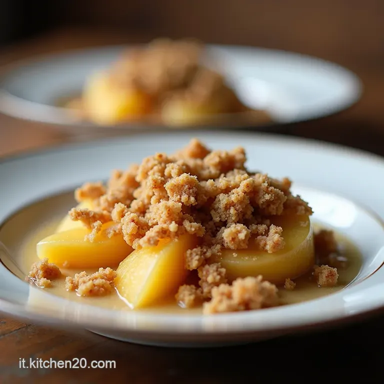 Danish Apple Cardamom Crumble A Taste of Hygge at Home