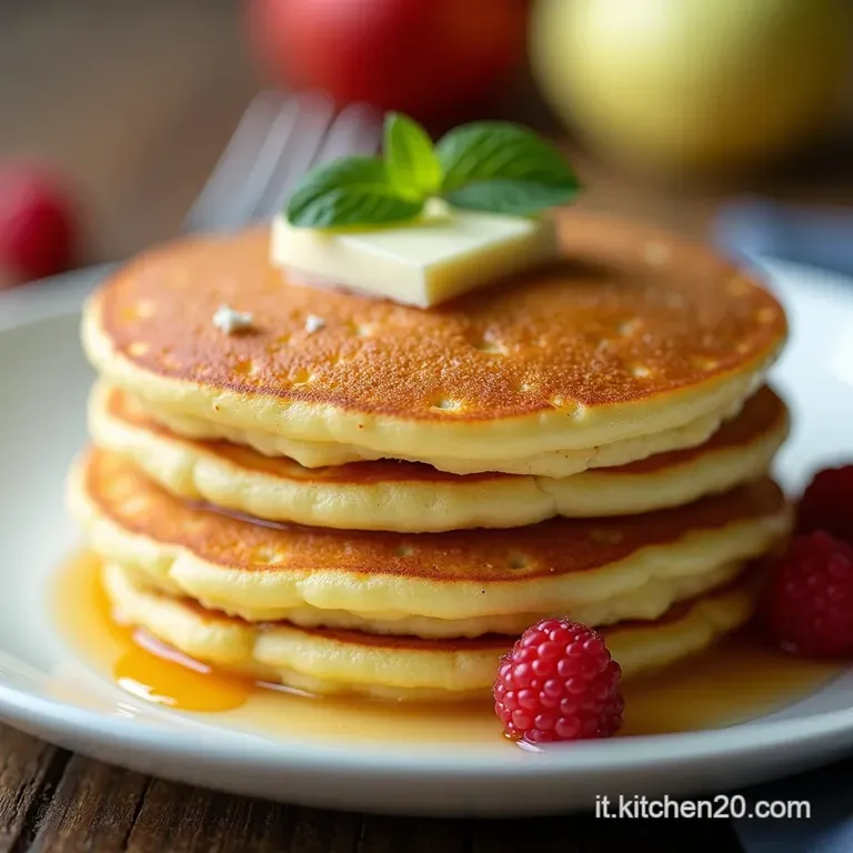 Fluffy Japanese Souffl&eacute; Pancakes