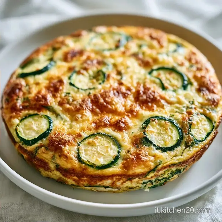 Frittata Di Zucchine Al Forno e Soffice