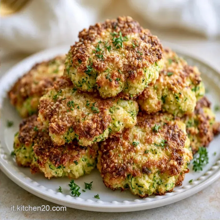 Frittelle Di Zucchine Al Forno Croccanti