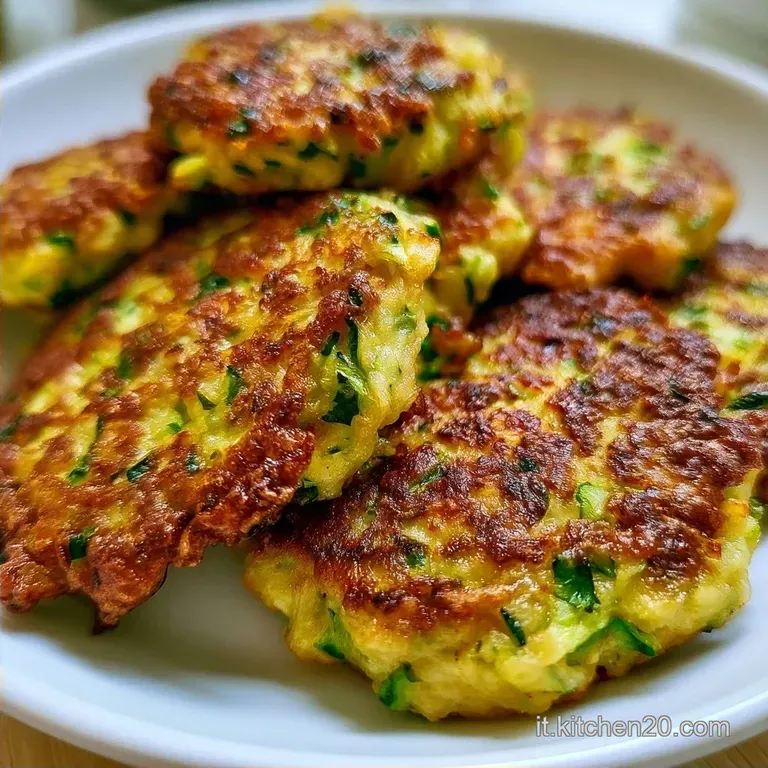 Frittelle Di Zucchine Croccanti Senza Uova