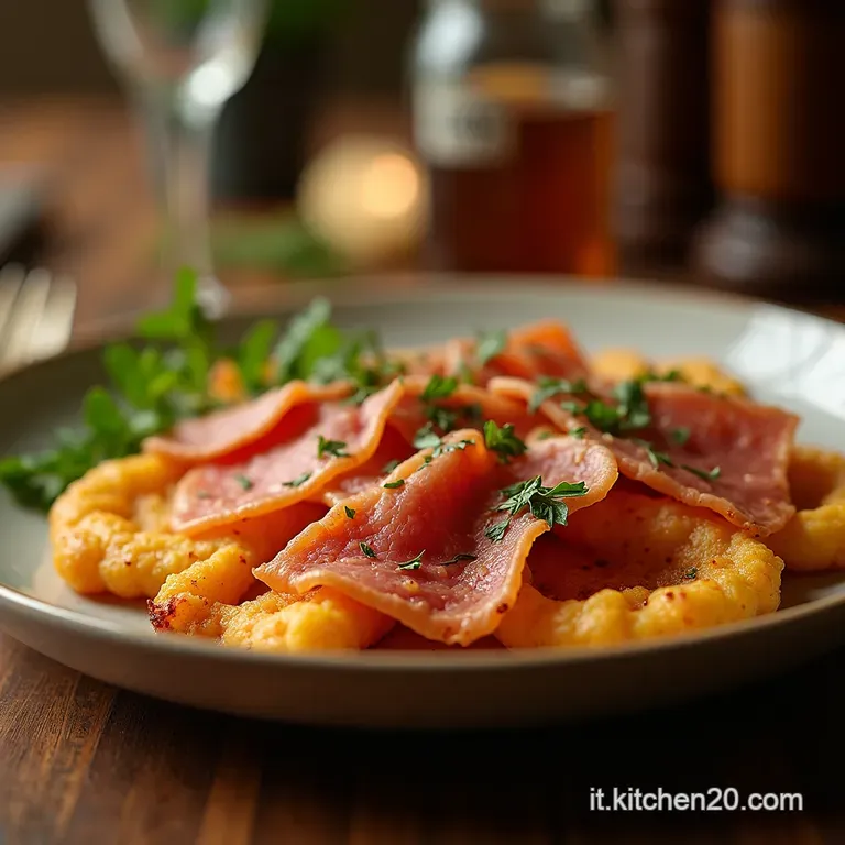Frittelle Doro Della Nonna Soffici E Croccanti Ripiene Di Prosciutto Cotto E Fontina presentation