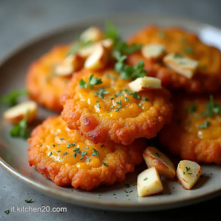 Frittelle dOro della Nonna Soffici e Croccanti Ripiene di Prosciutto Cotto e Fontina
