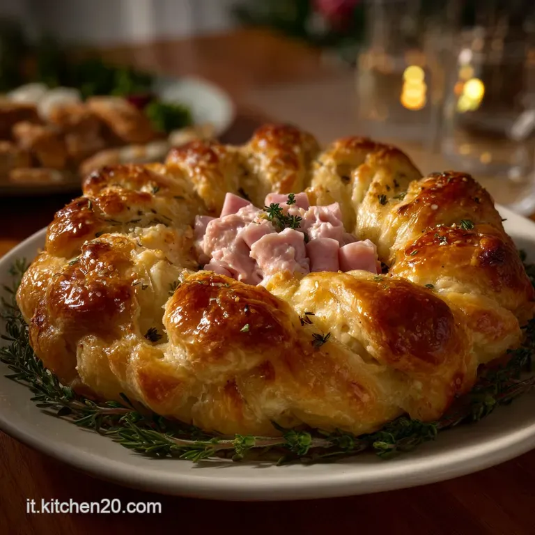 Ghirlanda Sfoglia Mortadella per Aperitivo