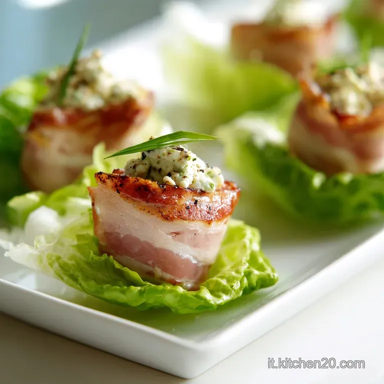 Elevated coils of pinwheel pastry with rosy prosciutto and bright green arugula served on a white plate, inviting and fresh.