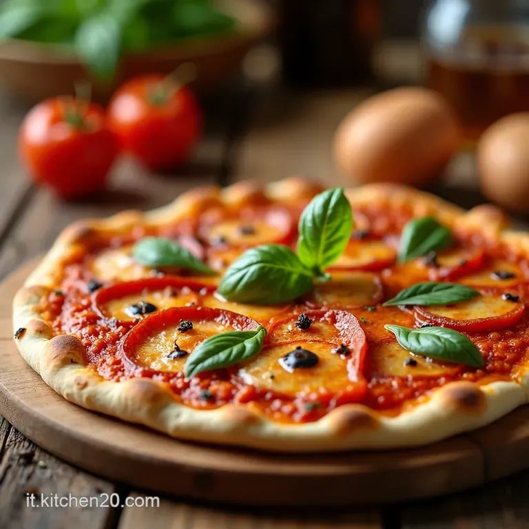 Girelle Di Pizza Arcobaleno presentation