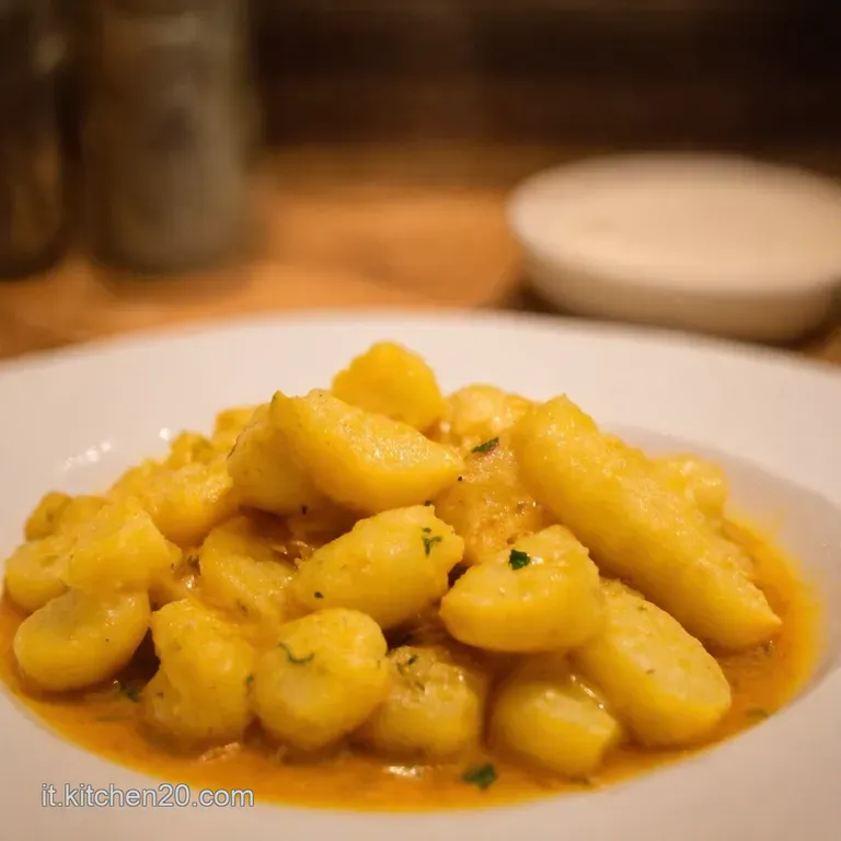 Gnocchi Di Patate Fatti in Casa presentation