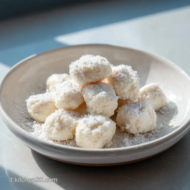 Elegant plate of creamy ricotta gnocchi with a bright tomato sauce, garnished with basil leaves and a dusting of parmesan.