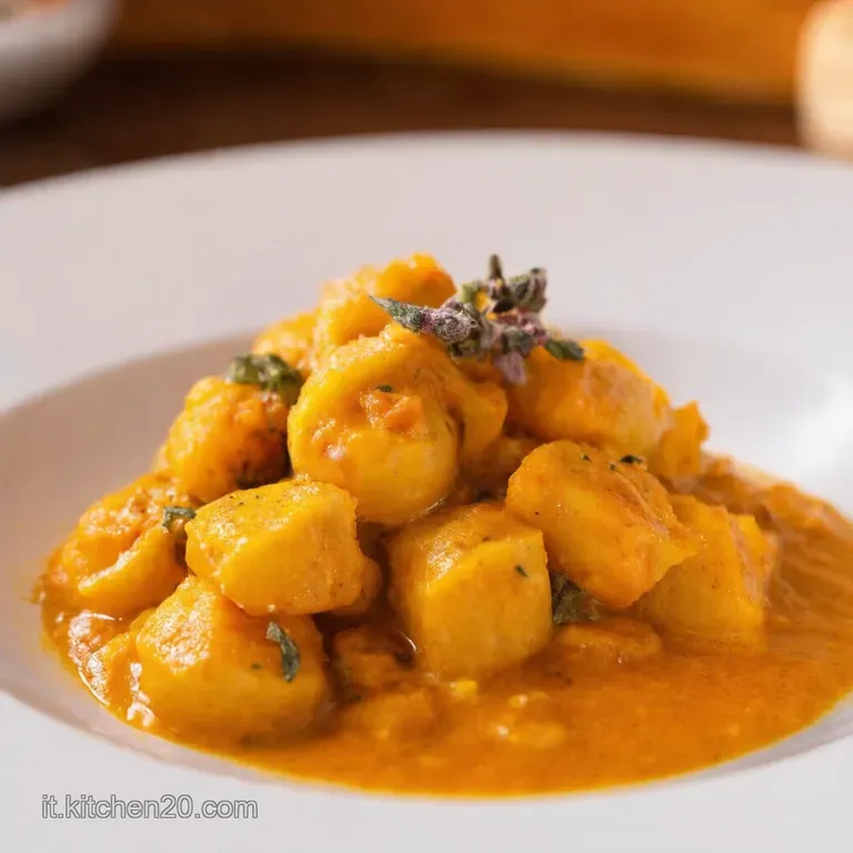 Gnocchi Di Zucca Al Burro E Salvia presentation