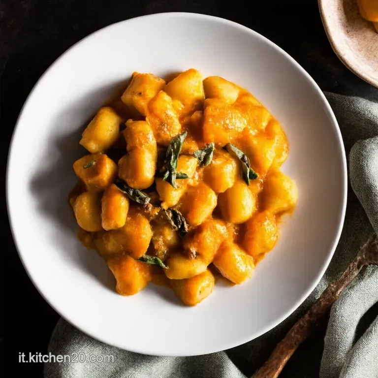 Gnocchi di Zucca al Burro e Salvia