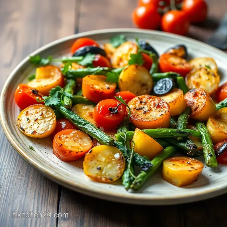 Grigliata di Verdure con Glassa Balsamica Fatta in Casa