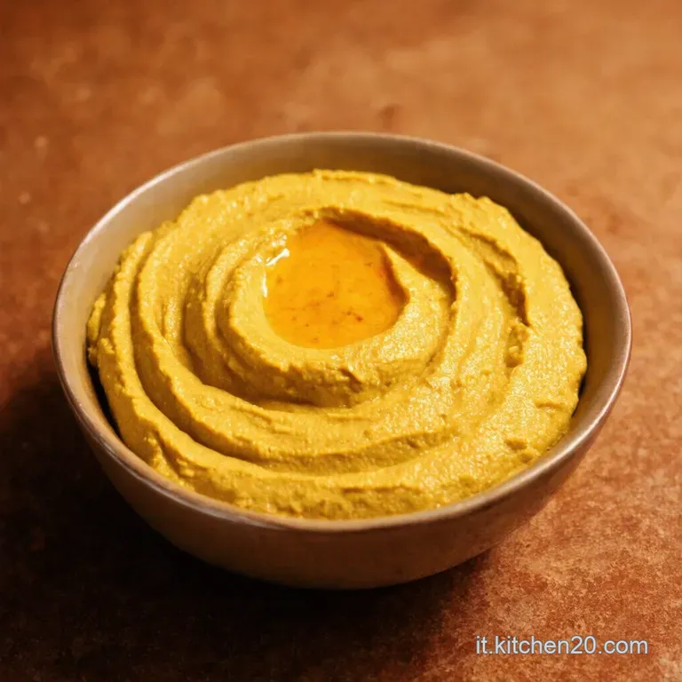 Hummus Di Ceci Ricetta Originale presentation