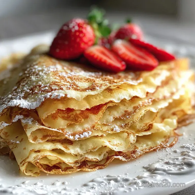 Impasto per Crepes Setoso Garantito