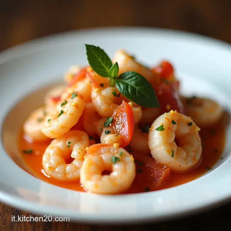 Insalata di Calamari Gamberi e Patate