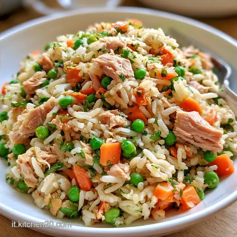 Insalata di Riso Ricca: Tonno e Piselli