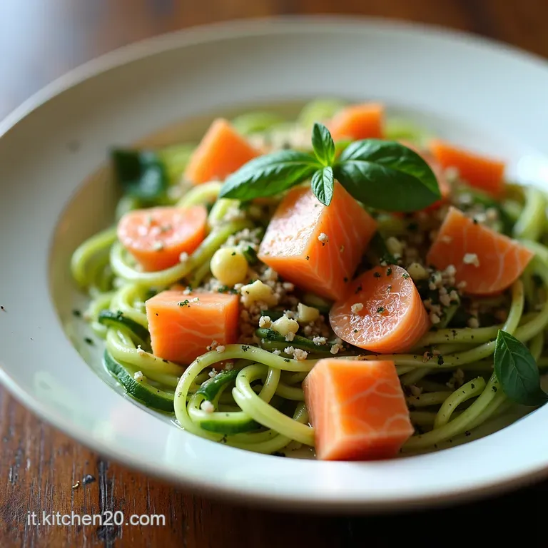 Insalata Estiva di Ceci Salmone e Melone