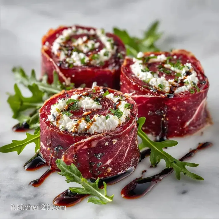 Antipasti Veloci: Involtini di Bresaola e Caprino