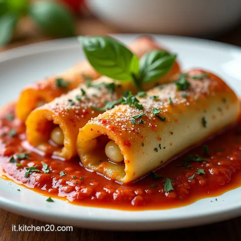 Involtini di Melanzane Ripieni di Prosciutto e Scamorza