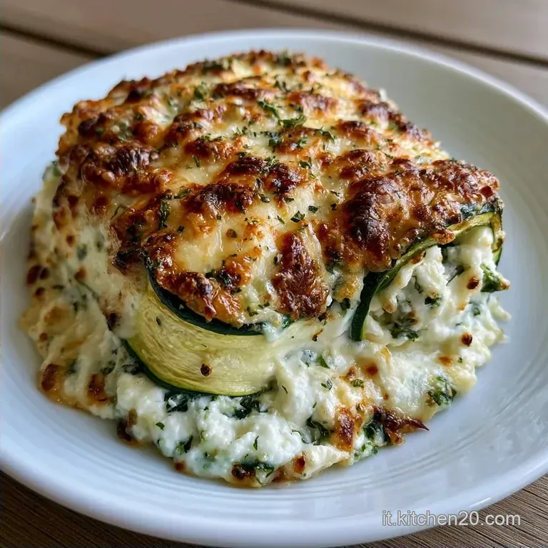 Involtini Di Zucchine Al Forno Con Ricotta