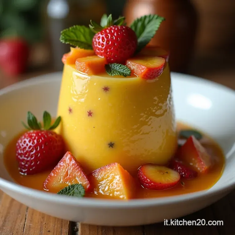 Keto Passion Fruit Cooler Fuga Esotica in Un Bicchiere presentation