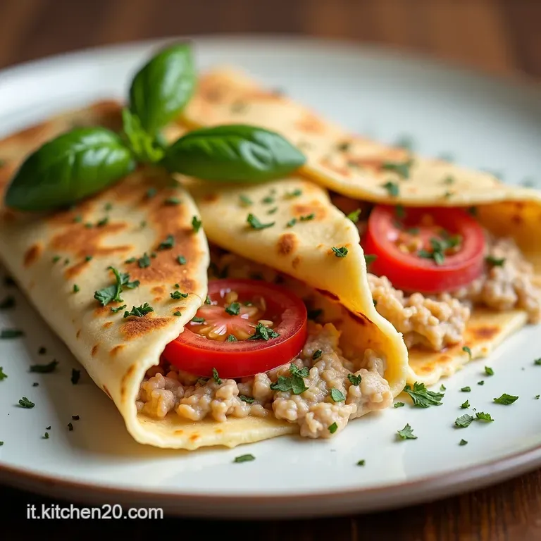 La Piadina Romagnola Classica Ricetta con Strutto