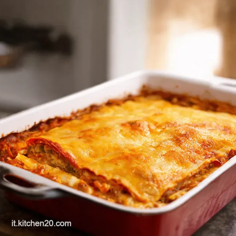 Lasagna Al Forno Della Nonna Ma Con Un Tocco Da Chef presentation