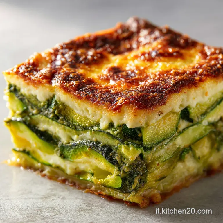 Lasagne Alle Zucchine: Cuore Vellutato