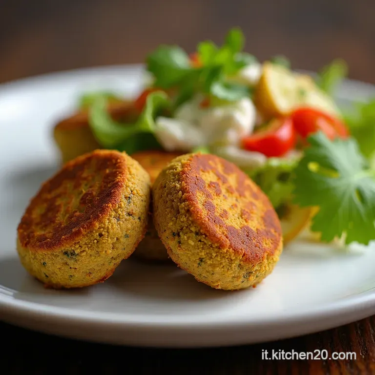 LOro di Beirut Falafel Croccanti e Profumati Senza Farina