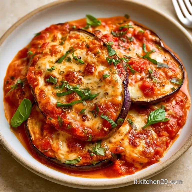Melanzane Alla Pizzaiola Al Forno con Mozzarella