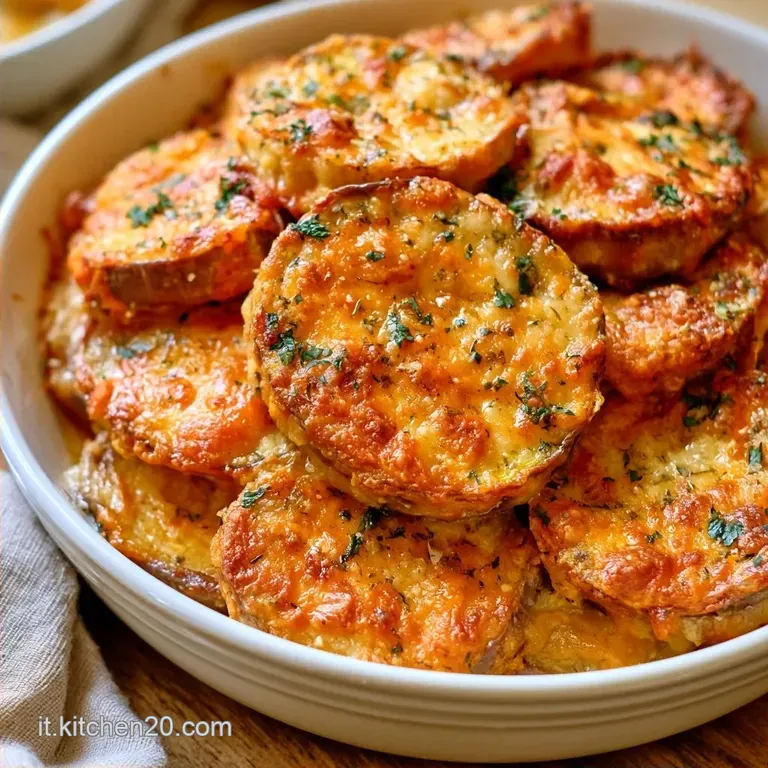 Melanzane Gratinate al Forno Croccanti