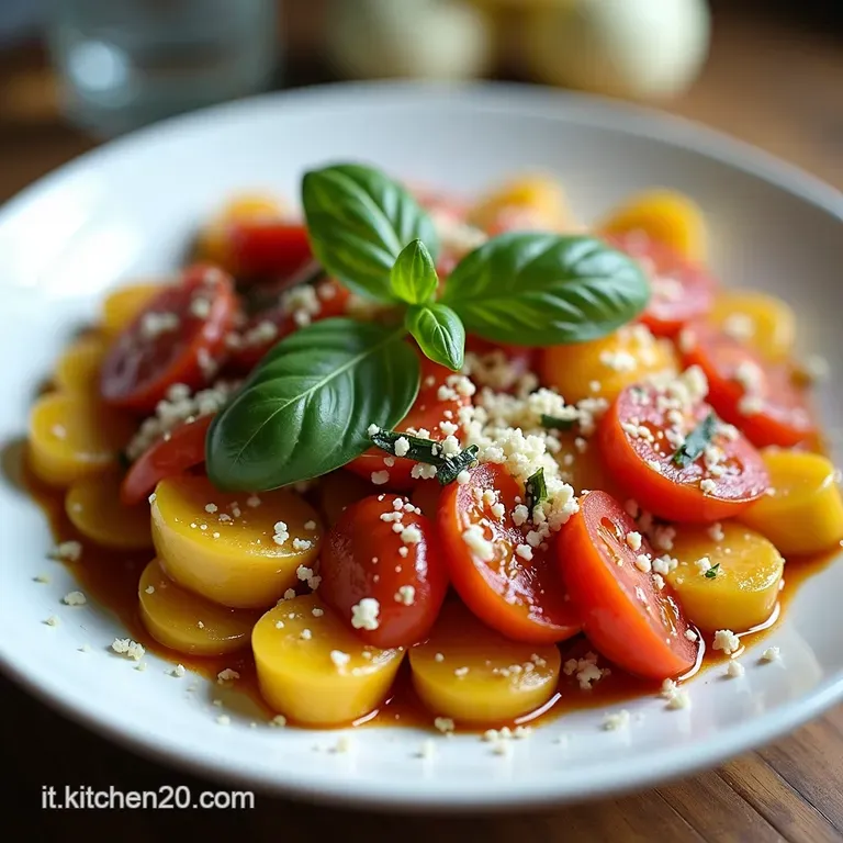 Melanzane Sole del Sud Ripiene di Pomodorini Confit Basilico e Cuore di Stracciatella Fresca