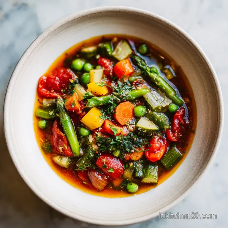 Minestrone di Verdure Ricetta Tradizionale