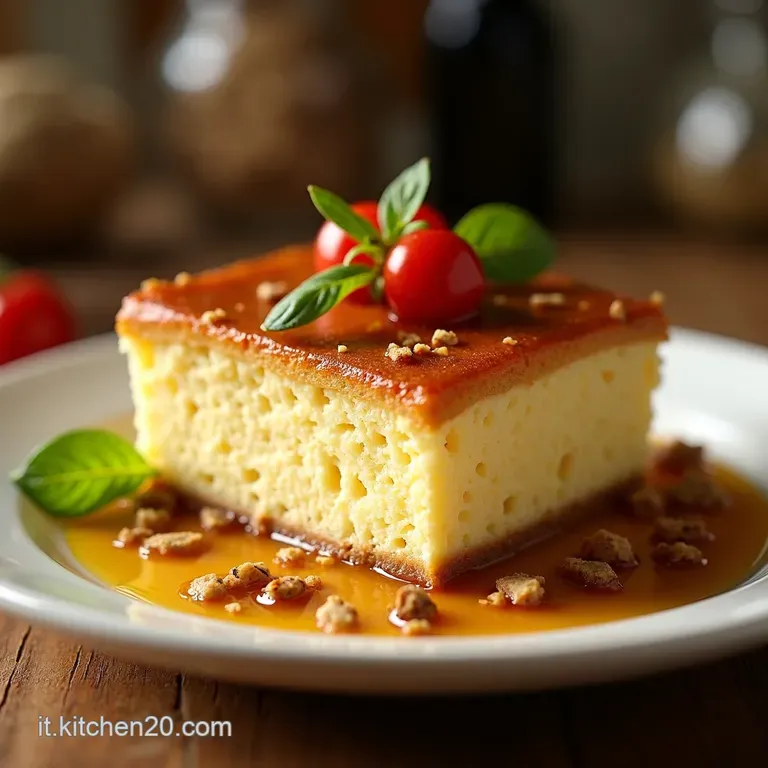 Mini Torta Paradiso Alle Mandorle E Pesche Senza Glutine presentation