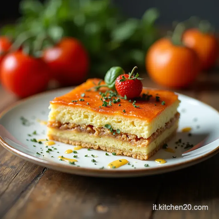 Mini Torta Paradiso alle Mandorle e Pesche Senza Glutine