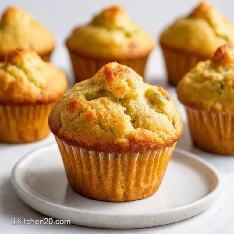 Muffin alla Vaniglia con Gocce di Cioccolato