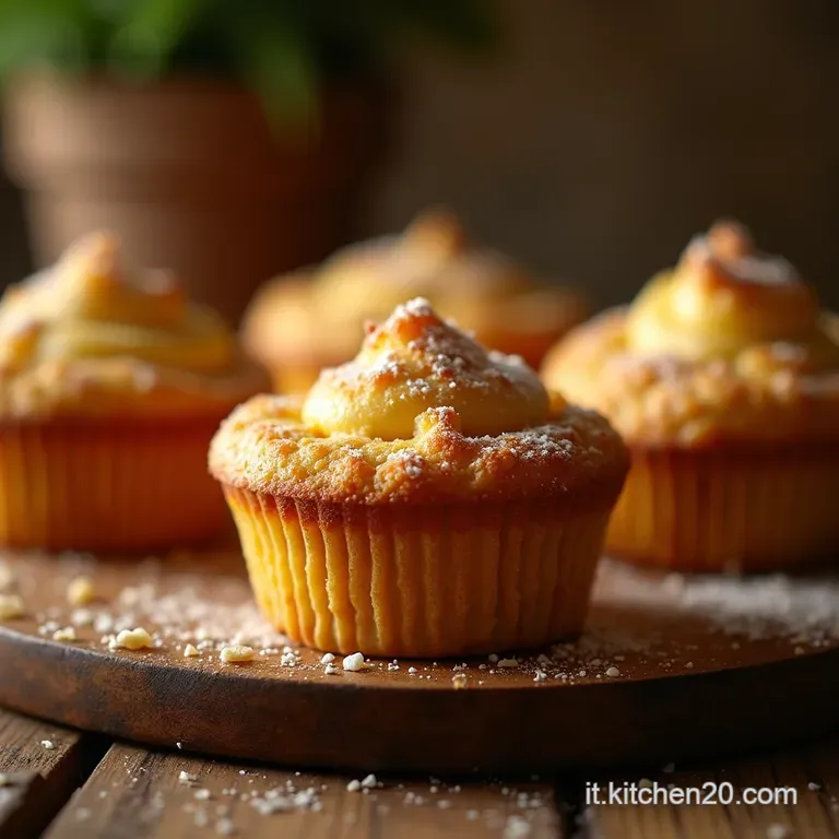 Muffin Al Coffee Cake Soffici Cuori Di Cannella Con Croccantezza Da Sogno presentation