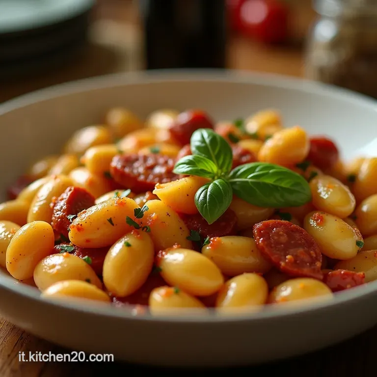 Orecchiette Che Profumo Con Salsiccia Croccante E La Giusta Amarezza Delle Cime Di Rapa presentation