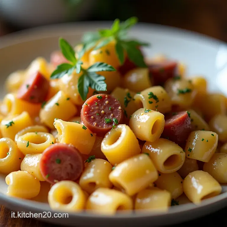 Orecchiette Che Profumo con Salsiccia Croccante e la Giusta Amarezza delle Cime di Rapa