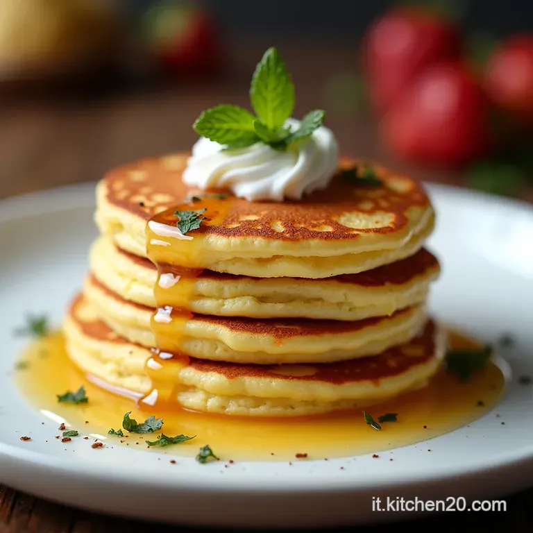 Pancake Fatti in Casa Soffici come una Nuvola