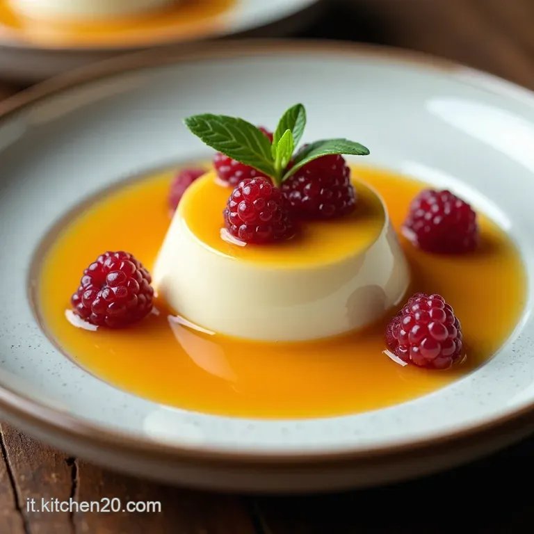 Panna Cotta Classica alla Vaniglia LEleganza Semplice del Dolce al Cucchiaio Italiano