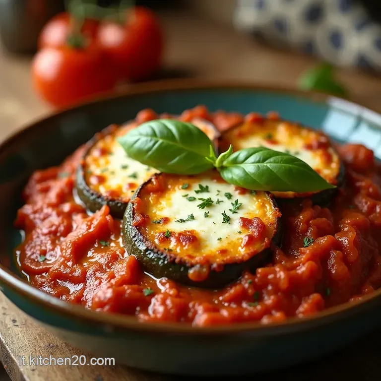 Parmigiana Di Melanzane La Ricetta Tradizionale presentation