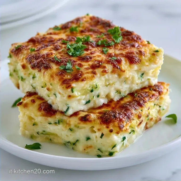 Parmigiana Di Zucchine Bianca In 50 Minuti