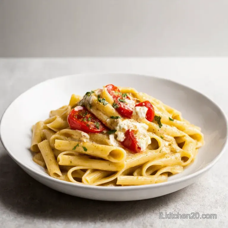 Pasta alla Caprese Cremosa con Philadelphia