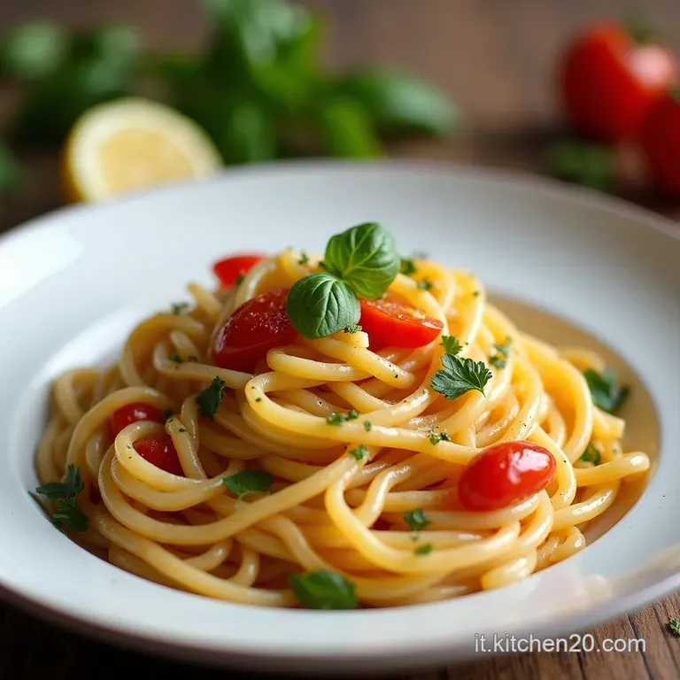 Pasta alla Crudaiola UnEsplosione di Sapori Freschi dEstate