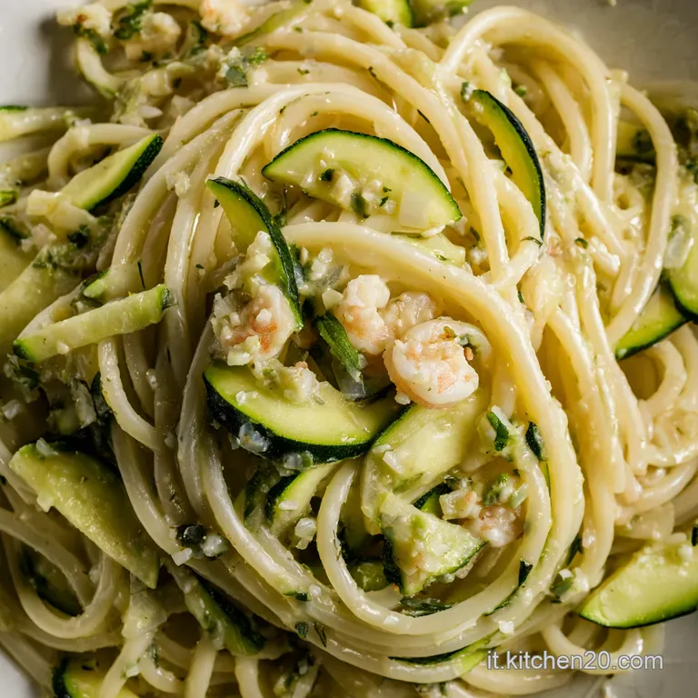 Pasta Alla Nerone: Zucchine Gamberetti E Un Tocco Di Magia presentation