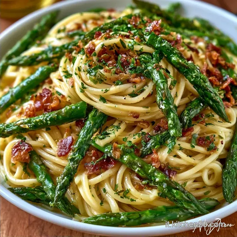 Pasta Asparagi e Panna Classica: Cremosa e Saporita