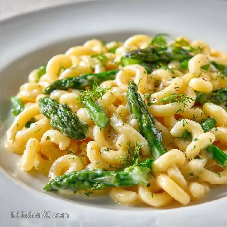 Pasta Asparagi Selvatici Alla Siciliana: Vellutata