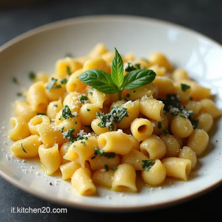 Pasta Cremosa Ricotta e Zucchine con Accenti di Sole